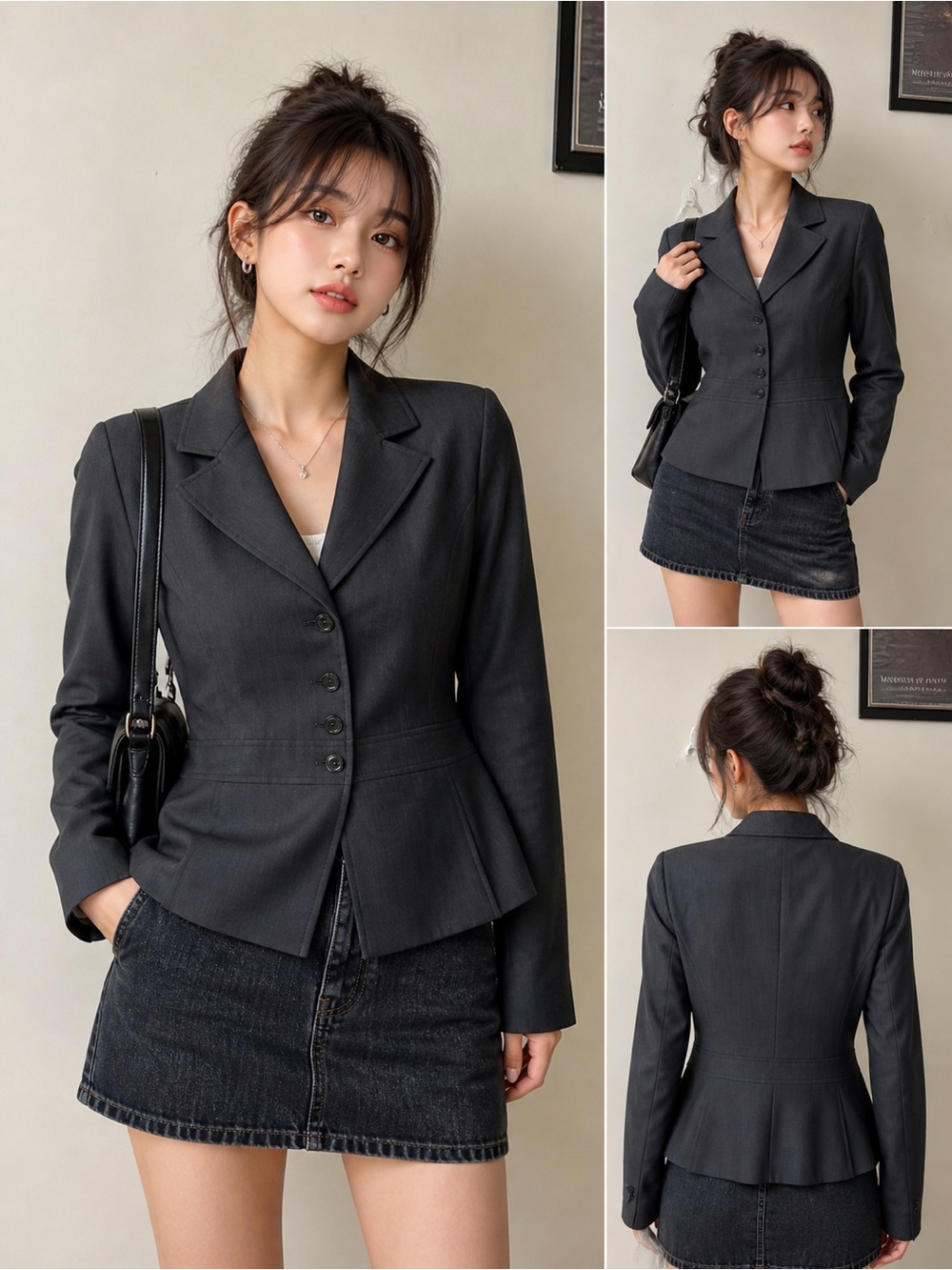 Tahari Arthur S. Levine Black Blazer – Women’s Size 12